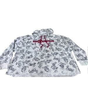 "Disney" Walt Disney World‎ Hoodie Pullover Mickey Mouse SZ 2XL Cartoonist Soft